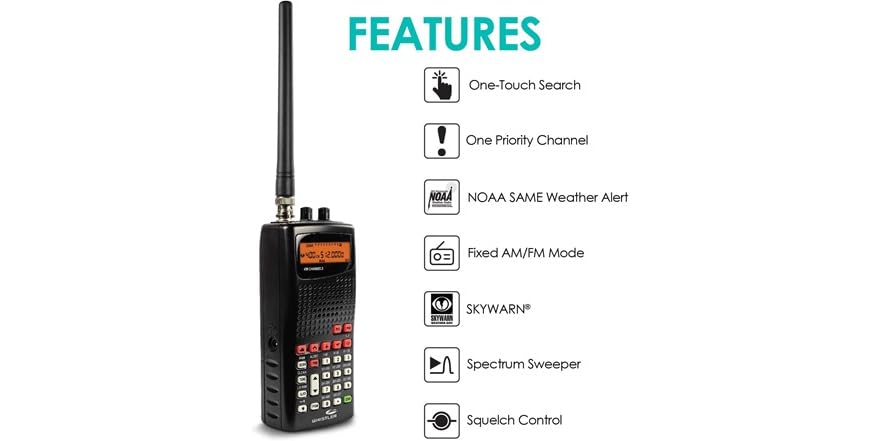 Whistler Analog Handheld Scanner 400 Channel