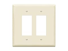 ENERLITES Double Decorator Switch Cover