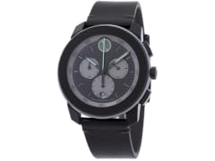 Movado Bold TR90 Chronograph Brown Strap Watch