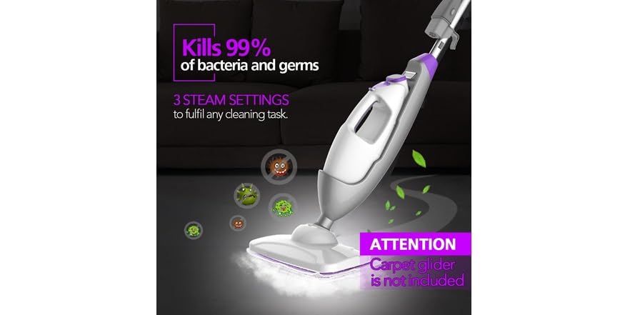 LIGHT N EASY Multi Functional Steam Mop