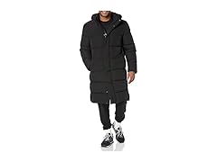 Amazon Essentials Mens Hooded Long Puffer Coat