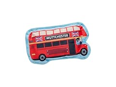 Barkbox Double Dog Decker Bus Dog Toy | Plush