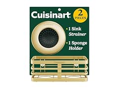 Cuisinart Sink Drain Strainer and Sponge Holder
