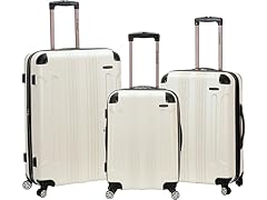 Rockland 3-Pc London Hardside Luggage Set