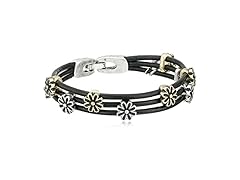 Lucky Brand Flower Leather Bracelet