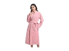 PJGGZ Women's Shawl Collar Bathrobe