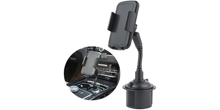 WeTest Car Cup Adjustable Gooseneck Phone Holder/Mount