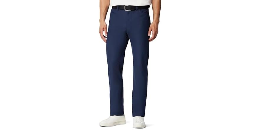 $11.99 | Amazon Essentials Men's Classic Fit 5-Pocket Commuter Pants at Woot!