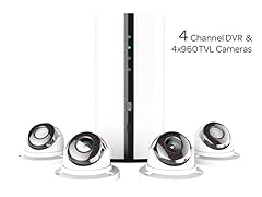 CamGuardian H2-D4 4CH 960H AVR w/ 4 Cams