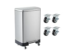 OUTLANE 60L Slim Stainless Steel Kitchen Trash Can