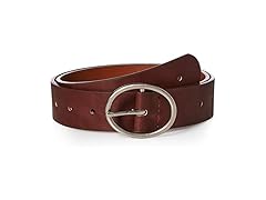 Womens Adjustable Casual Belt Round (S)