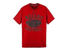 Adidas Climalite Football Crumble T-Shirt