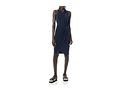 Amazon Essentials Women Sleeveless Crossover Dress
