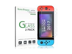 (2 Pack) amFilm Tempered Glass Screen Protector