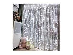 Honche Led Curtain String Lights with Re