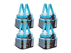 4 PC Portable Mesh Shower Caddy