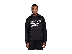 Reebok (XXL) Hooded Fleece Sweatshirt Black