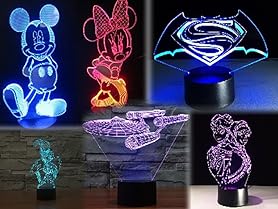 3D Illusion Decorative Lights