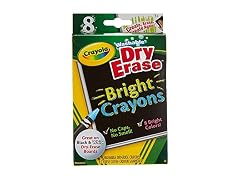 Crayola Dry-Erase Bright Crayons