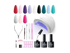 SUNUV Gel Nail Kit with UV Light 23 Pieces