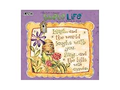 LANG Simple Life 2025 Monthly Wall Envelope