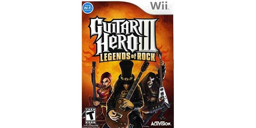 Guitar Hero III: Legends of Rock - Nintendo Wii