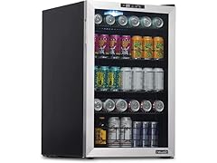 Newair Beverage Fridge w/Split Shelf - 160 Cans