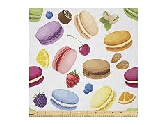 Lunarable Colorful Fabric by The Yard
