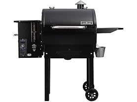 Camp Chef Deluxe Pellet Grill and Smoker BBQ with Digital Controls and Stainless Temp Probe