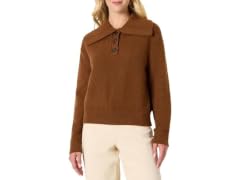 Amazon Essentials Women Relaxed-fit Button Sweater