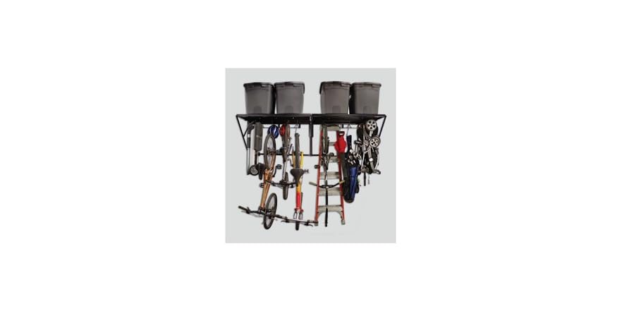 4 Ft Storage Racks Heavy Duty Storage Rack, 4 ft. Black