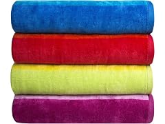 Bumble Set of 4 Thick Fluffy Beach Towels
