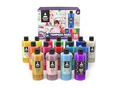 ARTEZA Kids Tempera Paint Set, 13.5 oz