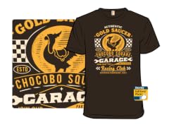 Gold Saucer Garage Vintage