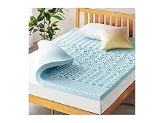 Mellow 3" 5-Zone Cooling Mattress Topper