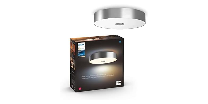 Philips Hue Flushmount Ceiling Light Black