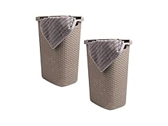Laundry Hamper 60L 2pk Tan