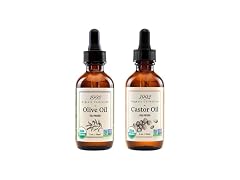 Tropic Isle Castor Oil and Olive Oil 2 Piece Set