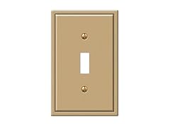 Amerelle Toggle Wallplate, Bronze
