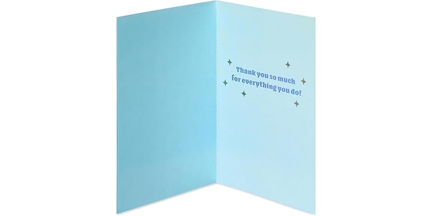 American Greetings Thank You Card