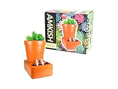 Amkish Self Watering Smiley Face Planter