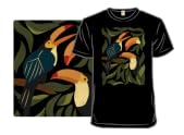 Toucans in the forest