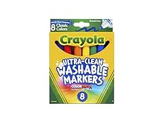 Crayola Washable Markers, Broad Point