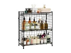 DTUQYX Bathroom Counter Storage Organizer, 3 tier 