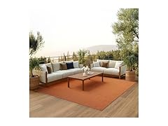 Nourison Indoor-Outdoor Terracotta 8' x 10' Area Rug