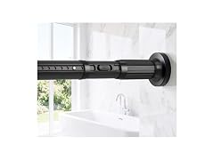 Luxspire Shower Curtain Rod No Drill, 39-86 Inch T