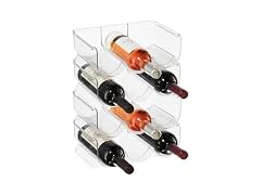 Oggi 12 Bottle Clear Wine Storage Rack 