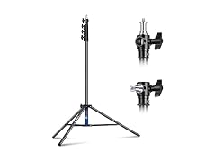 NEEWER 9.8ft Air Cushioned Light Stand (Black)