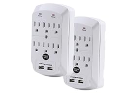 Office + Style Surge Protectors (2 Packs)