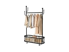 Takywep Rolling Clothing Rack 